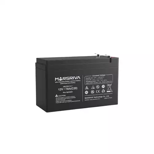 MARSRIVA MR-PBU12-7 12V 7AH ALARM BATTERY  UPS