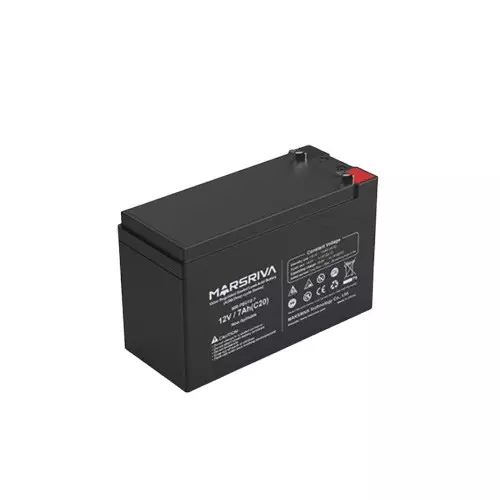 MARSRIVA MR-PBU12-7 12V 7AH ALARM BATTERY  UPS-gallery-1
