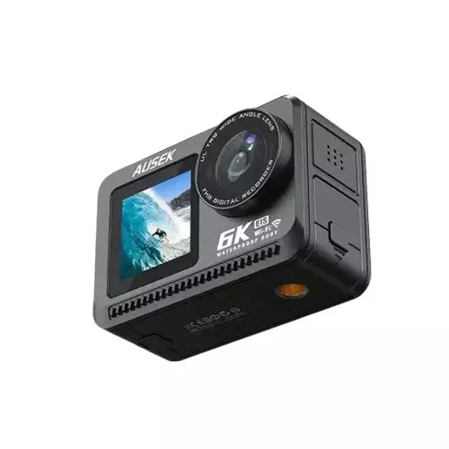 Ausek AT-S84T 6K 30fps 2.0”+1.3-inch Display Waterproof Action Camera-2