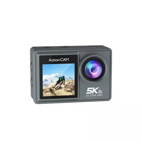 AUSEK AT-M60TR 5K Waterproof Dual Screen Action Camera Combo