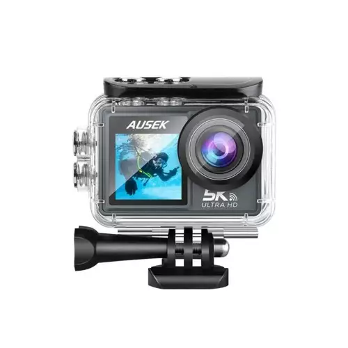 AUSEK AT-M60TR 5K Waterproof Dual Screen Action Camera Combo-gallery-1