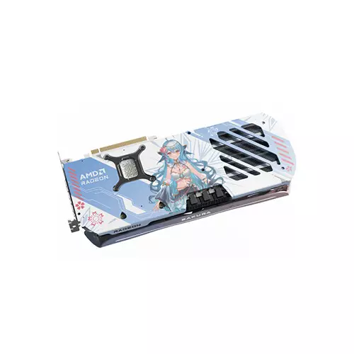 Yeston Radeon RX 9070 Sakura Atlantis 16GB GDDR6 Gaming Graphics Card-gallery-2