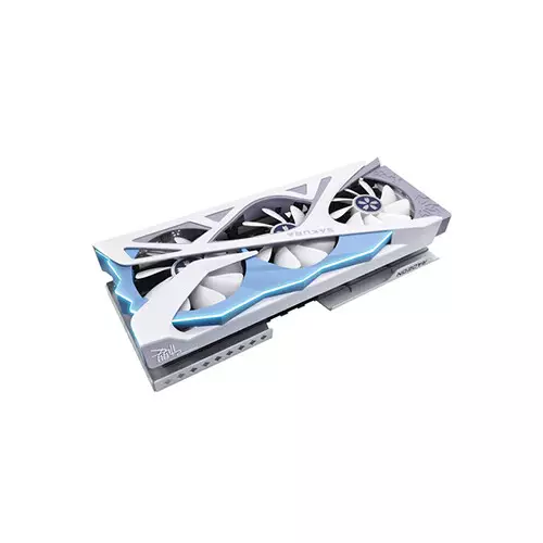 Yeston Sakura Radeon RX 9070 XT 16G GDDR6 Graphics Card-gallery-1