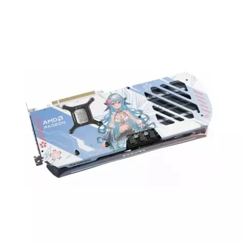 Yeston Sakura Atlantis Radeon RX 9070 XT 16G GDDR6 Graphics Card-gallery-3