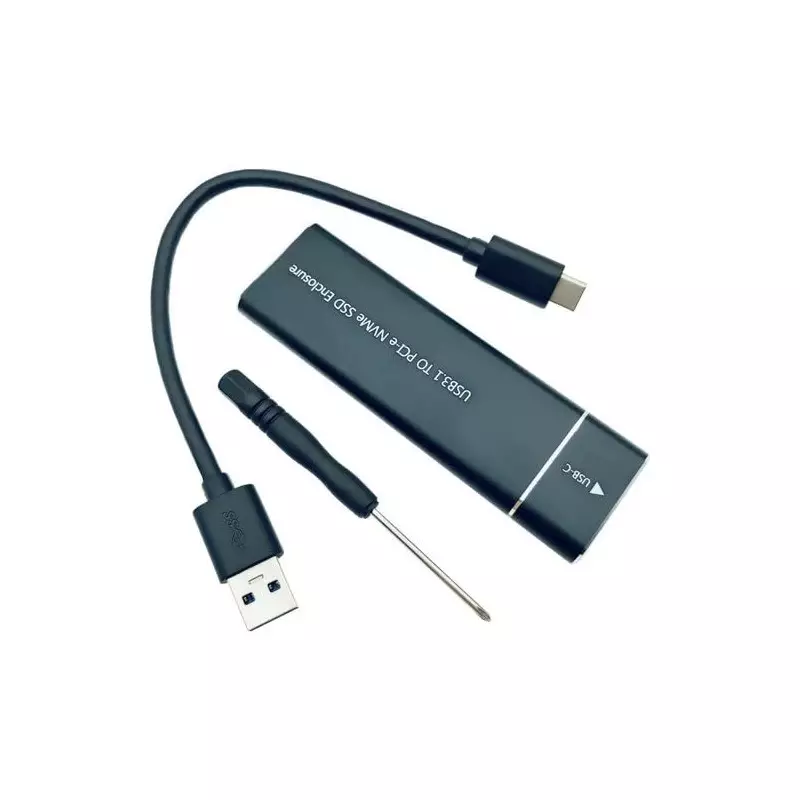 CARE CASE M.2 NVME SSD ENCLOSURE BLACK