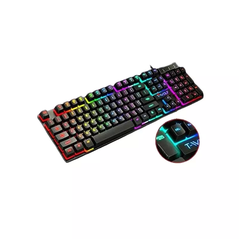 T-WOLF TF200 WIRED USB GAMING KEYBOARD MOUSE COMBO-gallery-3