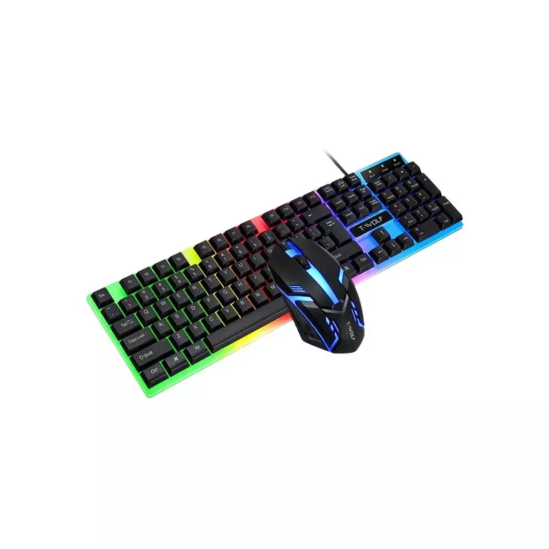 THUNDER WOLF TF230 GAMING WIRED KEYBOARD MOUSE COMBO-gallery-1