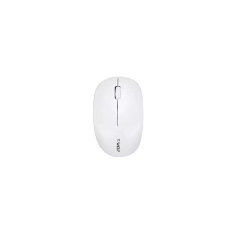 T-WOLF Q4 Wireless Optical Mini Mouse (White)-1