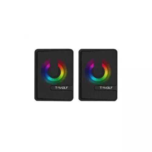 T-Wolf S3 Luminous USB Computer Speaker