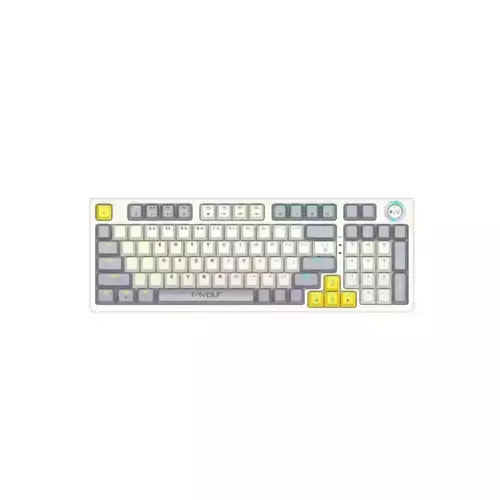 T-Wolf T50 Hotswappble Wired RGB Mechanical Gaming Keyboard