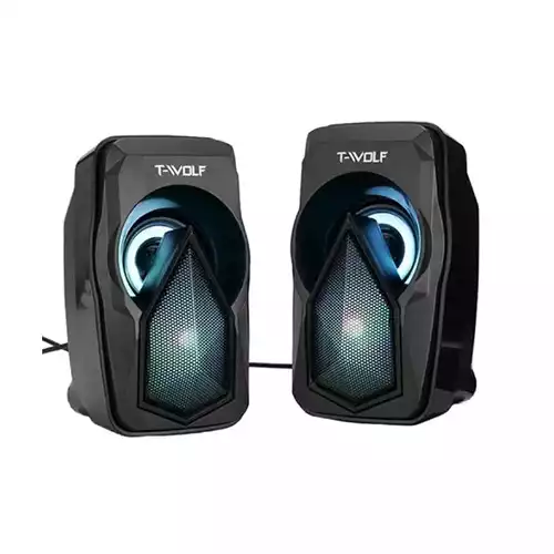 T-WOLF S11 Dual LED Mini Speaker