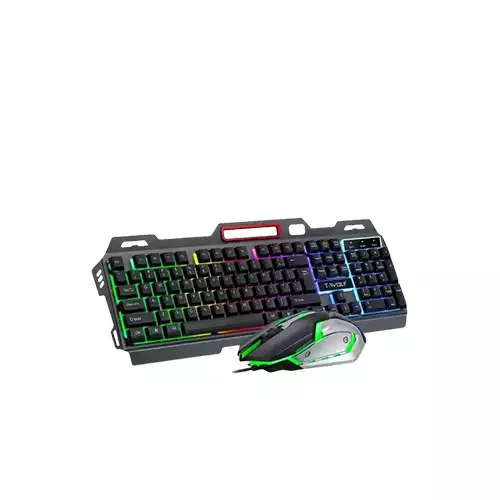 T-Wolf TF600 RGB Gaming Keyboard Mouse Combo