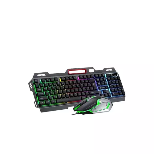 T-Wolf TF600 RGB Gaming Keyboard Mouse Combo