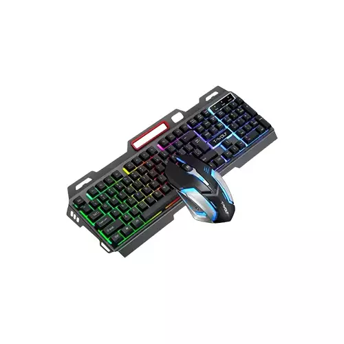 T-Wolf TF600 RGB Gaming Keyboard Mouse Combo - 1