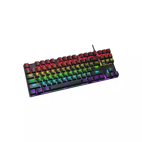 T-WOLF T18 Blue Switch RGB Gaming Mechanical Keyboard