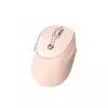 T-WOLF Q7 Rechargeable 2400 DPI Dual Mode Wireless Mouse MILK TEA-2