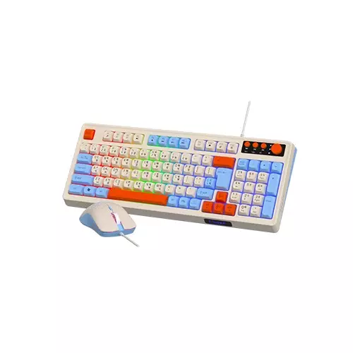 T-WOLF TF100 Wired Keyboard Mouse Gaming Combo-2