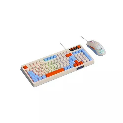 T-WOLF TF100 Wired Keyboard Mouse Gaming Combo-3