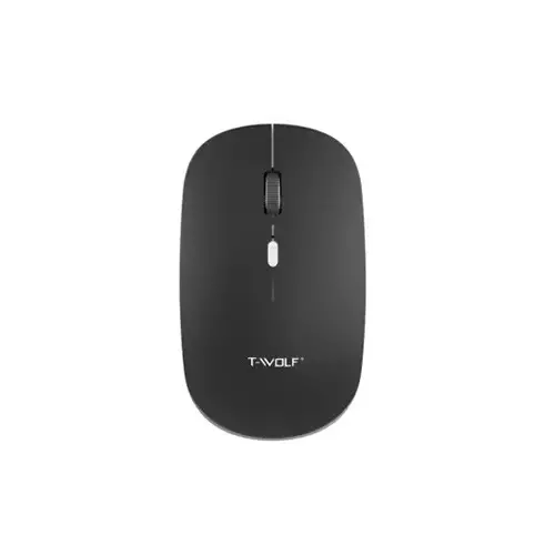 T-WOLF T90 Dual-Mode Wireless Mouse - Black