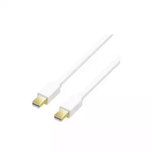 Yuanxin YDP-002 Mini DisplayPort Male to Male Cable (White)