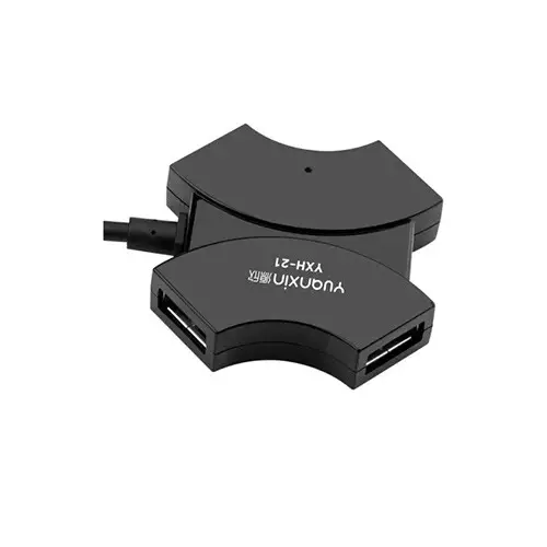 Yuanxin YXH-21 USB Male to Quad USB Female 4x USB 2.0 Hub-gallery-1