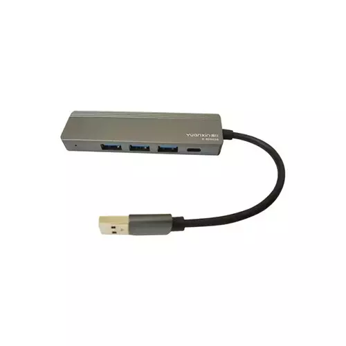 Yuanxin X-80503B Multiport 4-in-1 Aluminium USB Hub