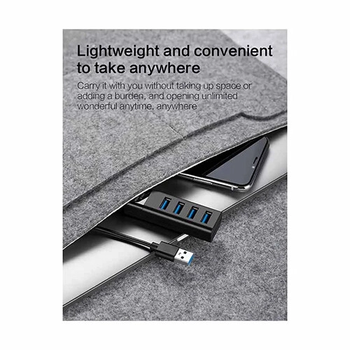 Yuanxin X-3328 USB Male to Quad USB Female Hub - 4