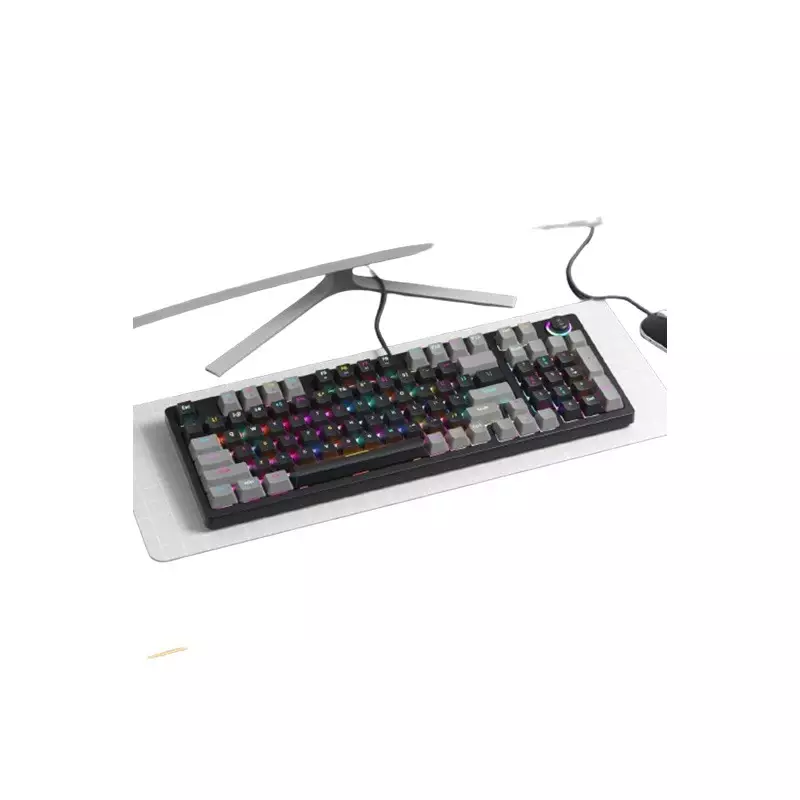 ZIFRIEND ZA981 MECHANICAL KEYBOARD BLACK GREY-4