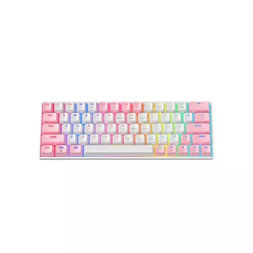 Zifriend ZA646 Hot-swappable 60% Mechanical Keyboard