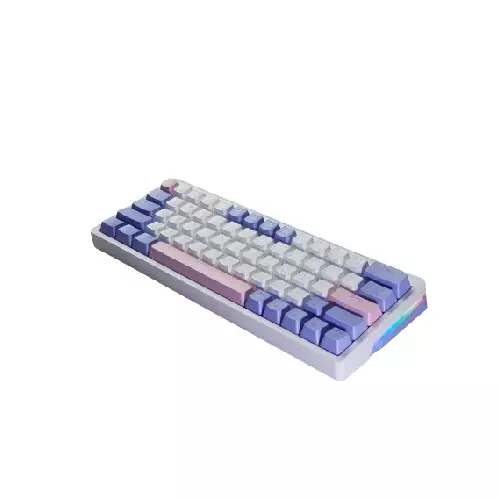 Zifriend ZA63 Hot-Swappable RGB Mechanical Keyboard (Yellow Switch) - 2