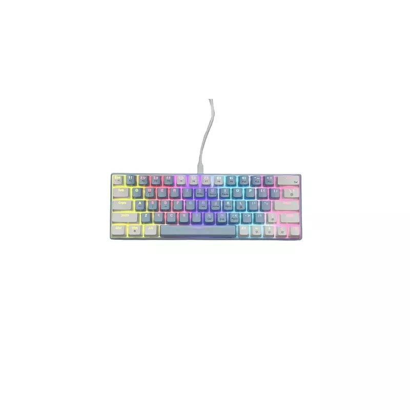 Zifriend T62 RGB Backlit Hot-Swappable Mechanical Gaming Keyboard