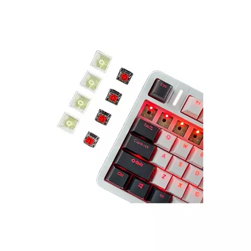 Zifriend Furycube X87 Full Hot-swappable Mechanical Keyboard (Red Switch)-5