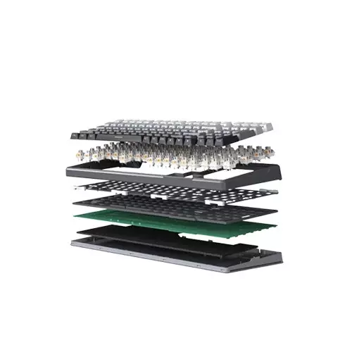 Zifriend Furycube ZT99 Gasket Hot-swappable Mechanical Gaming Keyboard (Brown switch)-gallery-4