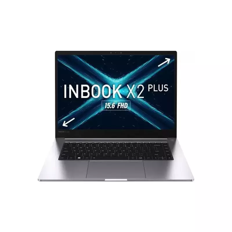 Infinix INBOOK X2 Plus Intel Core i3 1115G4 11th Gen 8GB RAM 256GB SSD 15.6 Inch FHD IPS Display Gray Laptop