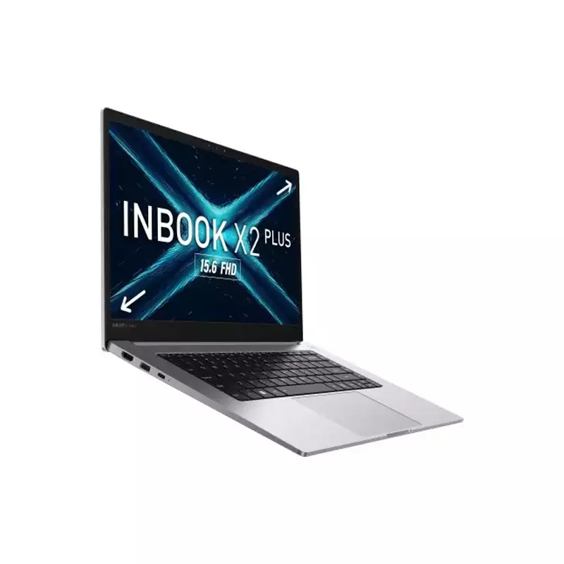Infinix INBOOK X2 Plus Intel Core i3 1115G4 11th Gen 8GB RAM 256GB SSD 15.6 Inch FHD IPS Display Gray Laptop-gallery-1