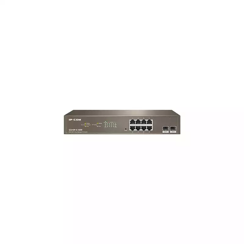 IP-COM G3310P-8-150W 8GE+2SFP Cloud Managed PoE Switch