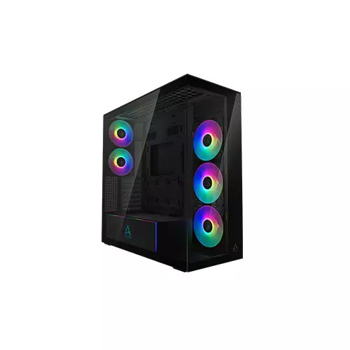 ARCTIC Xtender Premium E-ATX Mid Tower PC Case (Mirror Black)
