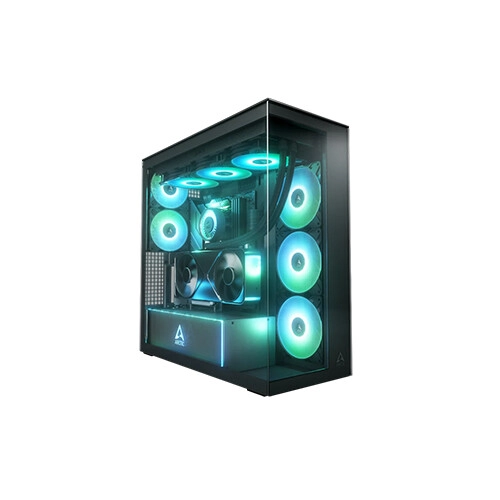 Arctic Xtender VG Clear Glass Premium E-ATX Gaming Case with 420mm Cpu Cooler