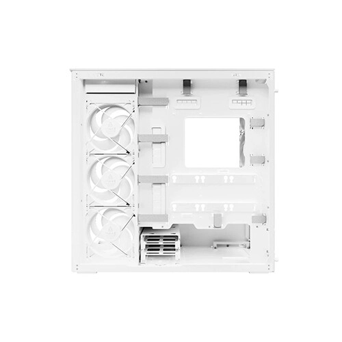 Arctic Xtender VG Clear Glass Premium E-ATX Gaming Case with 420mm Cpu Cooler (White) - 3