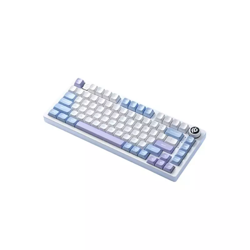 LEOBOG HI75 81-Keys RGB Wired Mechanical Gaming Keyboard (White)-1