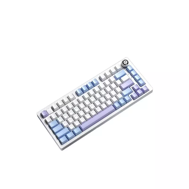 LEOBOG HI75 81-Keys RGB Wired Mechanical Gaming Keyboard (White)-2