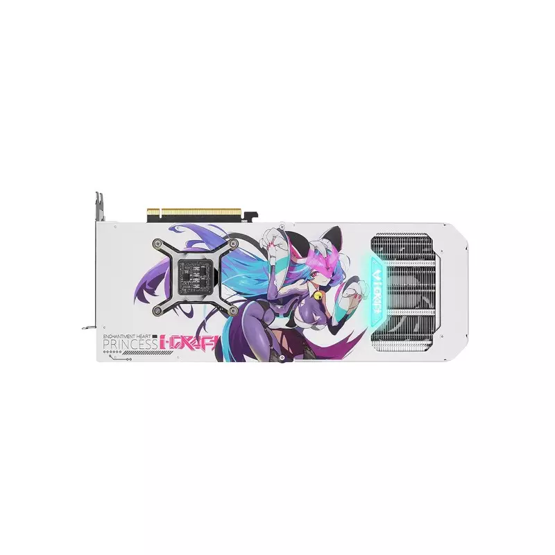 Maxsun GeForce RTX 4070 Ti iCraft Limited Edition OC 12GB GDDR6X Graphics Card (Anime White GPU)-gallery-1