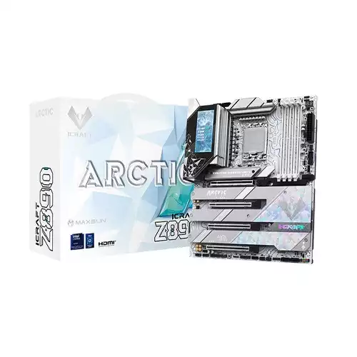 Maxsun iCraft Z890 Arctic Wi-Fi 7 DDR5 ATX Motherboard