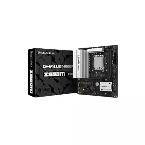 Maxsun Challenger Z890M Wi-Fi-6 DDR5 Intel Core Ultra LGA1851 Socket Motherboard