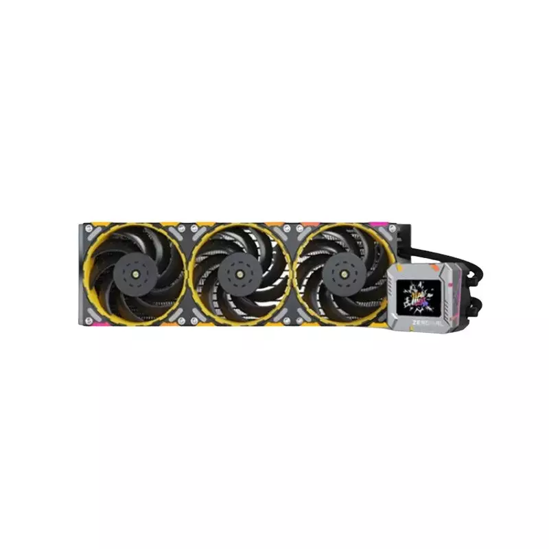 Yeston Zeaginal ZC-Zeus XT 360 360mm LCD Screen ARGB Liquid CPU Cooler - 2