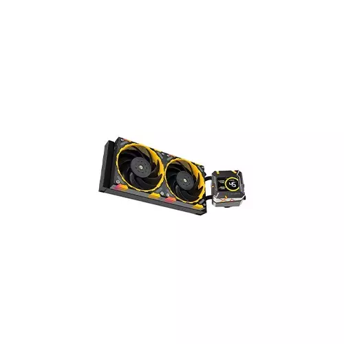 Yeston Zeaginal Zeus 240mm LCD Screen ARGB Liquid CPU Cooler-3