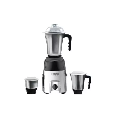 Intex INDO810B 800W with 3 Pices SS Jar Mixer Grinder