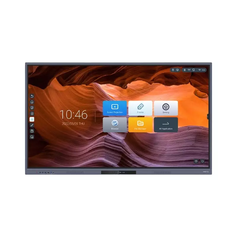 METZ 75HD1 Creative Touch H Series 75 Inch 4k IFP Interactive Flat Panel Display