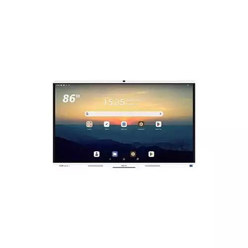 METZ 86SG1 86" S Series 4K Interactive Flat Panel Display With AI Camera