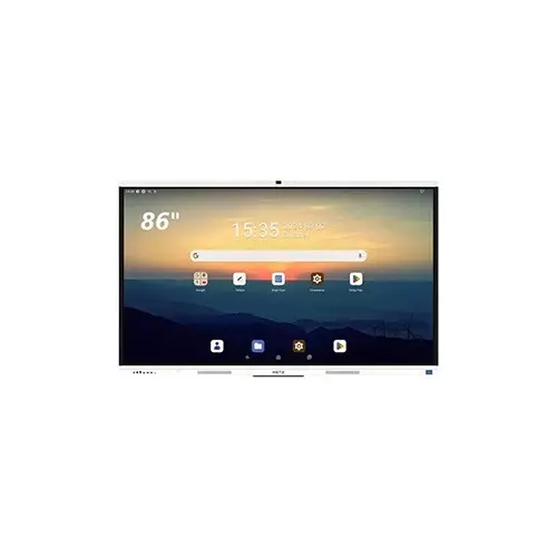 METZ 86SG1 86" S Series 4K Interactive Flat Panel Display With AI Camera